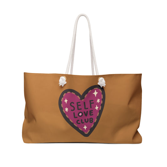Self love club Weekender Bag
